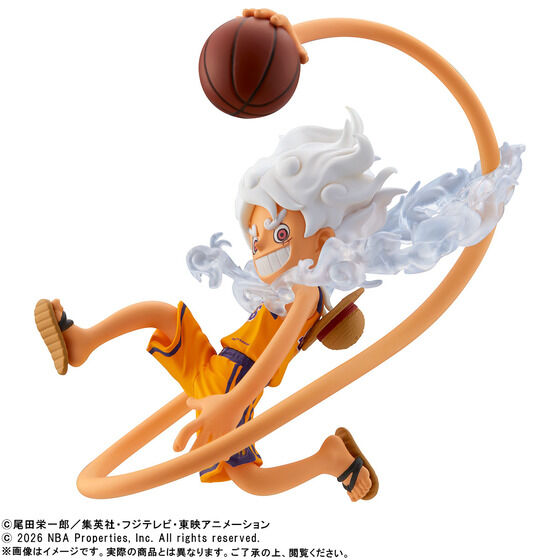 One Piece x NBA World Collectable Figure - Luffy (Los Angeles Lakers) Limited Edition