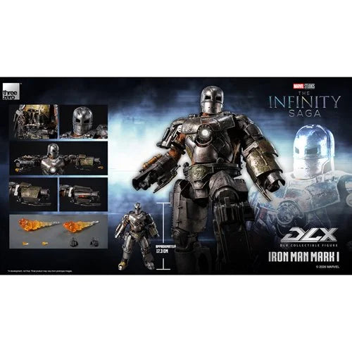 Marvel Studios: The Infinity Saga Iron Man Mark 1 DLX Action Figure