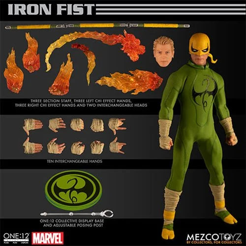 Iron Fist One:12 Collective Action Figure **Re issue**