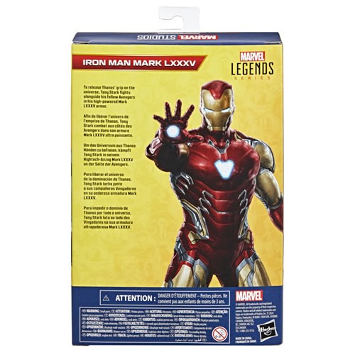 Marvel Legends 6" Figures - Avengers: Endgame (2019 Movie) - Iron Man Mark LXXXV