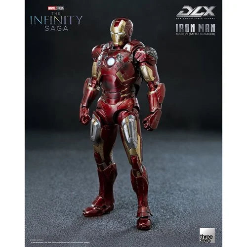 Marvel Studios: The Infinity Saga Iron Man Mark 7 Battle Damaged DLX Action Figure