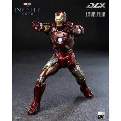 Marvel Studios: The Infinity Saga Iron Man Mark 7 Battle Damaged DLX Action Figure
