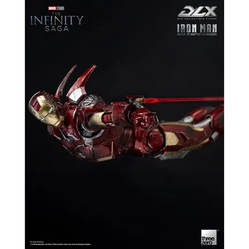 Marvel Studios: The Infinity Saga Iron Man Mark 7 Battle Damaged DLX Action Figure