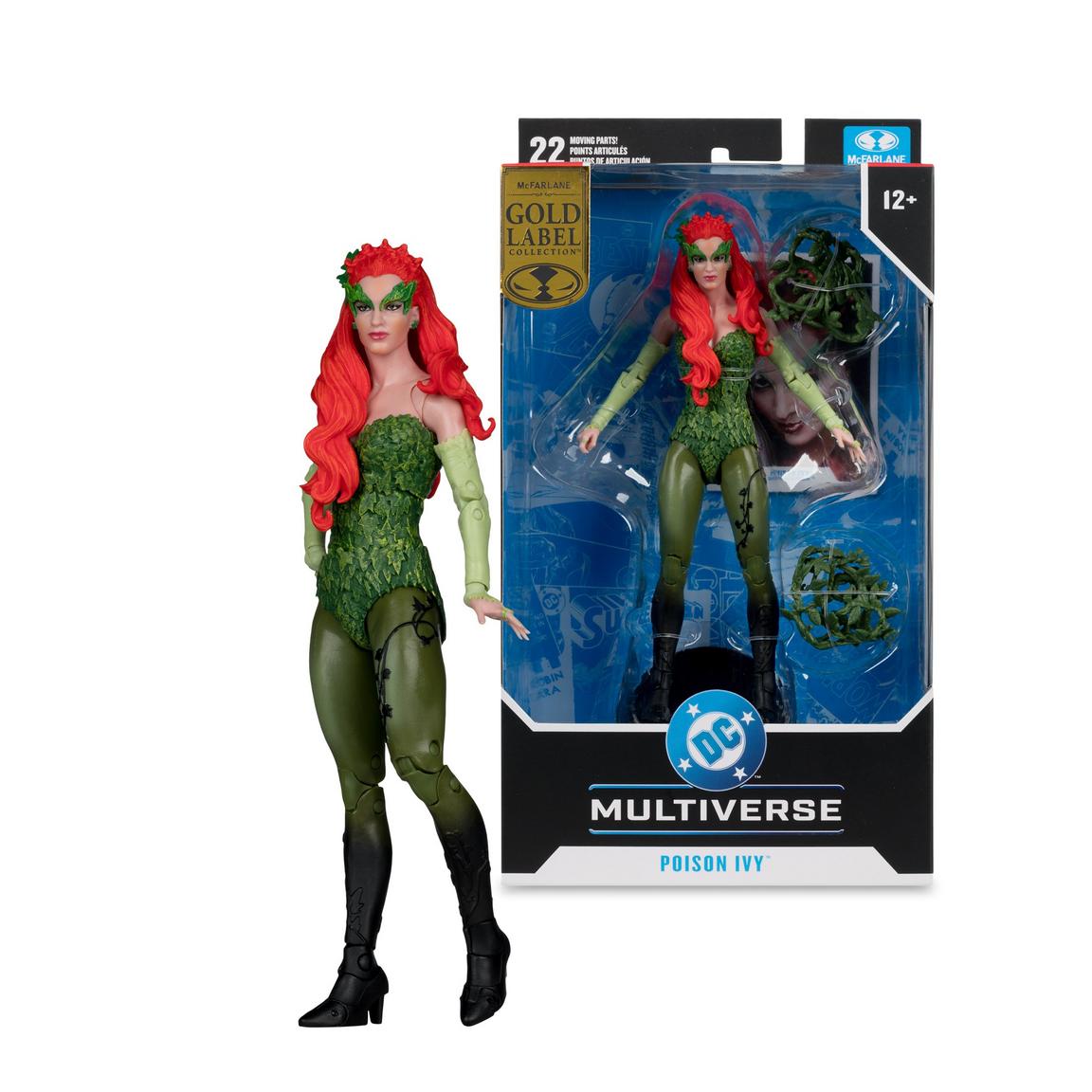 McFarlane DC Theatrical Deluxe Poison Ivy (Batman and Robin) Gold Label 7-in Action Figure