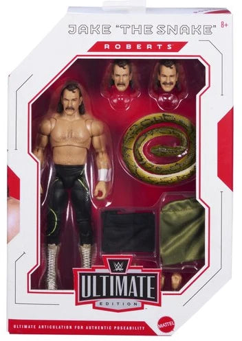 WWE Ultimate Edition Wave 32 Jake The Snake Roberts Action Figure