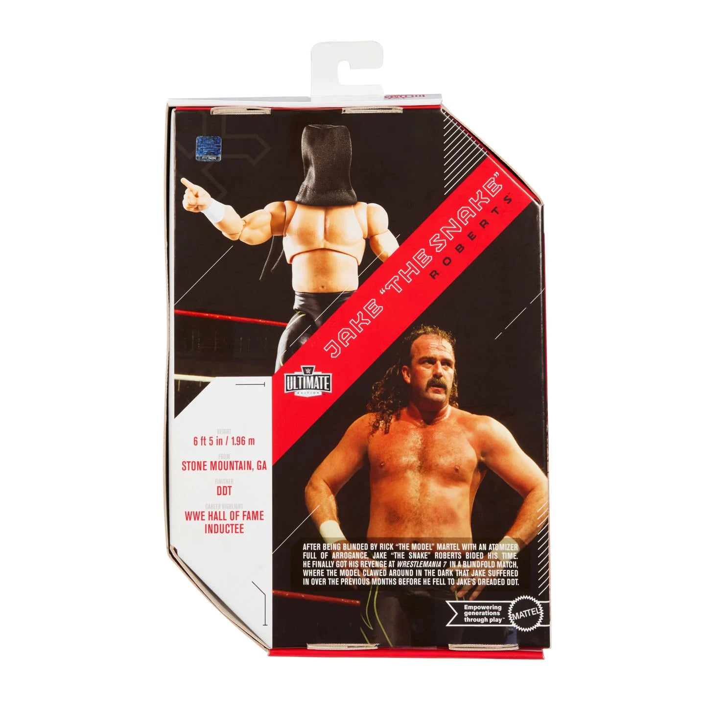 WWE Ultimate Edition Wave 32 Jake The Snake Roberts Action Figure