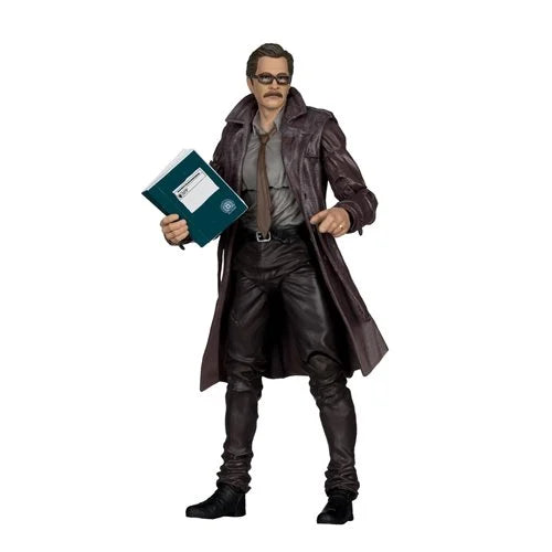DC Multiverse Deluxe Theatrical Edition Wave 5 The Dark Knight Commissioner Gordon 7-Inch Scale Action Figure