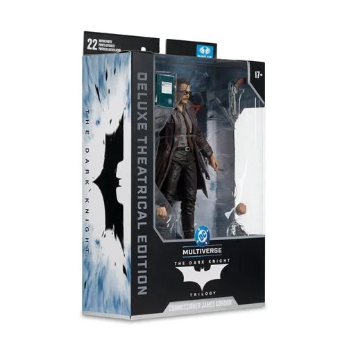DC Multiverse Deluxe Theatrical Edition Wave 5 The Dark Knight Commissioner Gordon 7-Inch Scale Action Figure