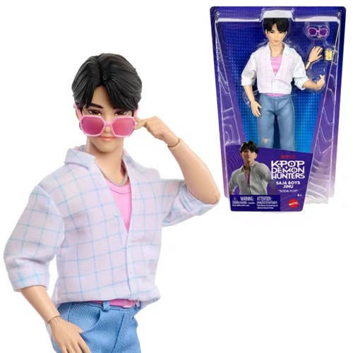 KPop Demon Hunters Dolls - Saja Boys Jinu (Soda Pop)