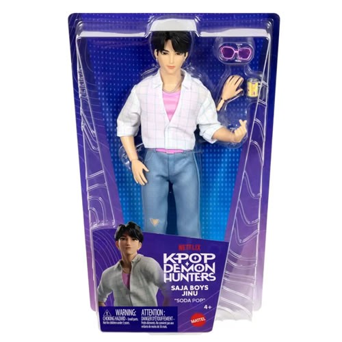 KPop Demon Hunters Dolls - Saja Boys Jinu (Soda Pop)