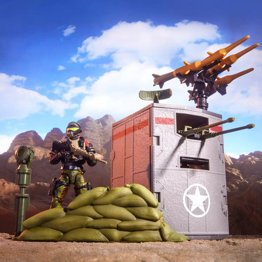 G.I. Joe Classified Series #175, Steel Corps Sentry & Modular Defense Post *Exclusive**