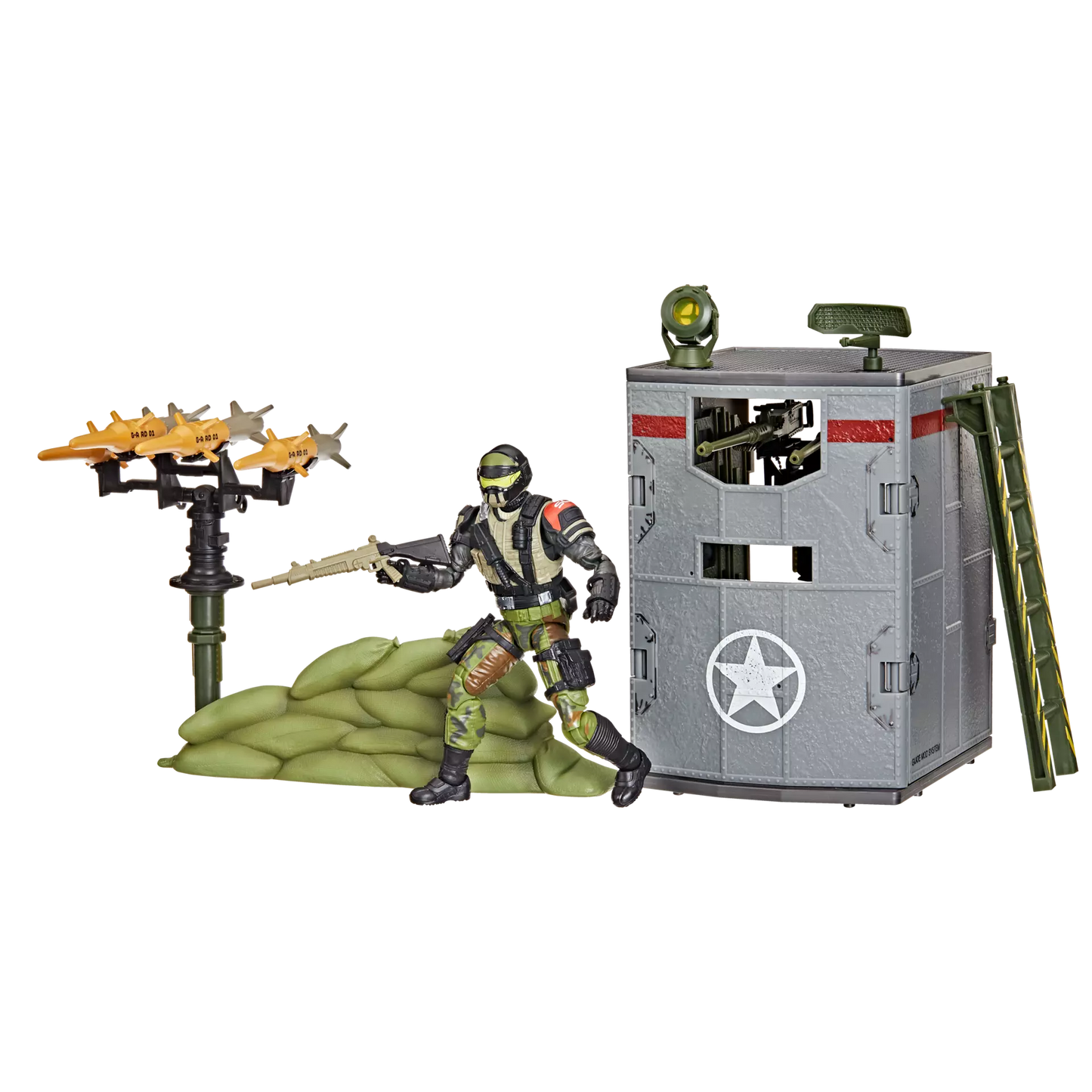 G.I. Joe Classified Series #175, Steel Corps Sentry & Modular Defense Post *Exclusive**