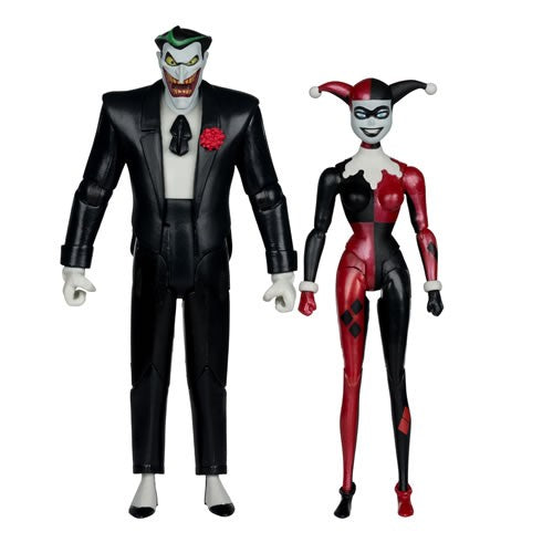 Batman The Animated Series Figures - 6" Scale Harley Quinn & The Joker Mad Love 2-Pack (Gold Label)