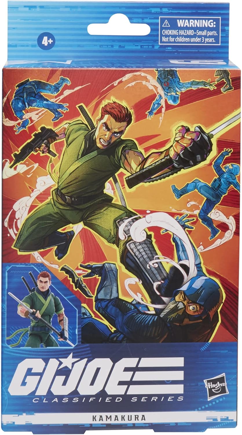 G.I. Joe Classified Series Kamakura Action Figure 61 Collectible Premium Toy with Multiple Accessories, 6-Inch-Scale, Custom Package Art (Amazon Exclusive)