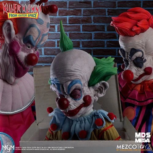 Killer Klowns From Outer Space Shorty with Sound Mezco Designer Series Mega-Scale 15-Inch Doll