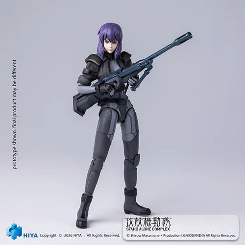 Exquisite Super Series Figures - Ghost In The Shell: SAC - 1:12 Scale Kusanagi Motoko (BS Ver.)