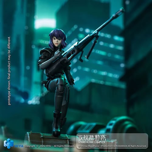 Exquisite Super Series Figures - Ghost In The Shell: SAC - 1:12 Scale Kusanagi Motoko (BS Ver.)