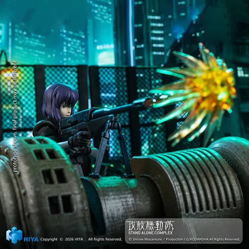 Exquisite Super Series Figures - Ghost In The Shell: SAC - 1:12 Scale Kusanagi Motoko (BS Ver.)