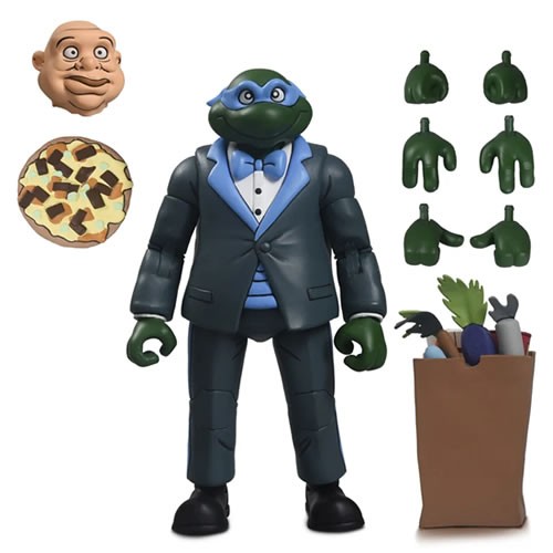 TMNT 7" Scale Figures - 1987 Cartoon - Tuxedo Leonardo