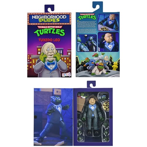 TMNT 7" Scale Figures - 1987 Cartoon - Tuxedo Leonardo