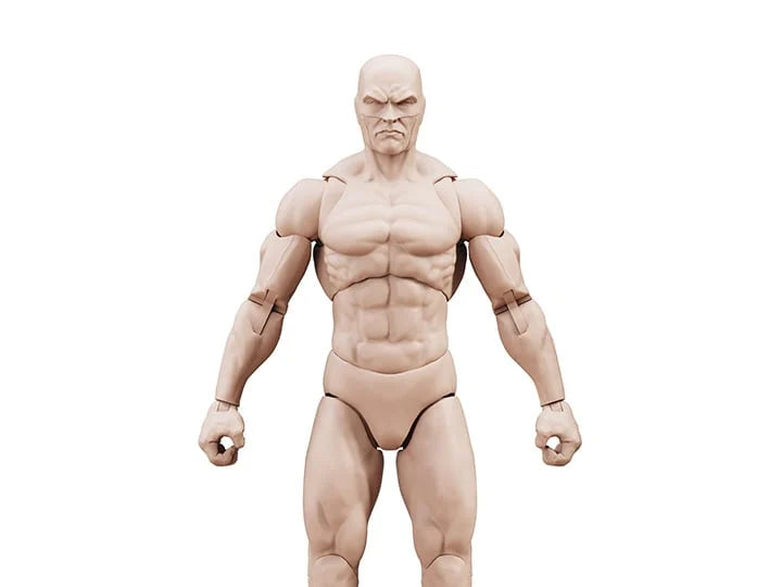 Epic Hacks Blanks Champagne Beige Male 1/12 Scale Action Figure