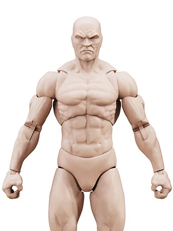 Epic Hacks Blanks Champagne Beige Male 1/12 Scale Action Figure