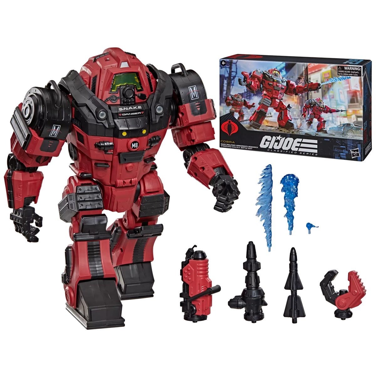 G.I. Joe Classified Series #219, M.A.R.S. (Military Armaments Research Syndicate) S.N.A.K.E. (System Neutralizer-Armed Kloaking Equipment) Battle Suit **Exclusive**