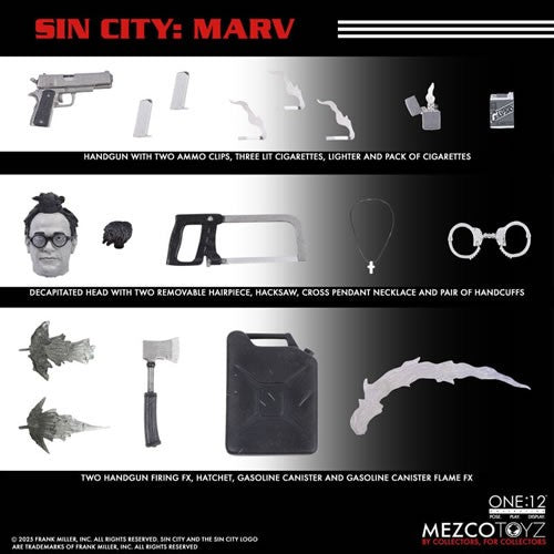 One:12 Collective Figures - Sin City - Marv