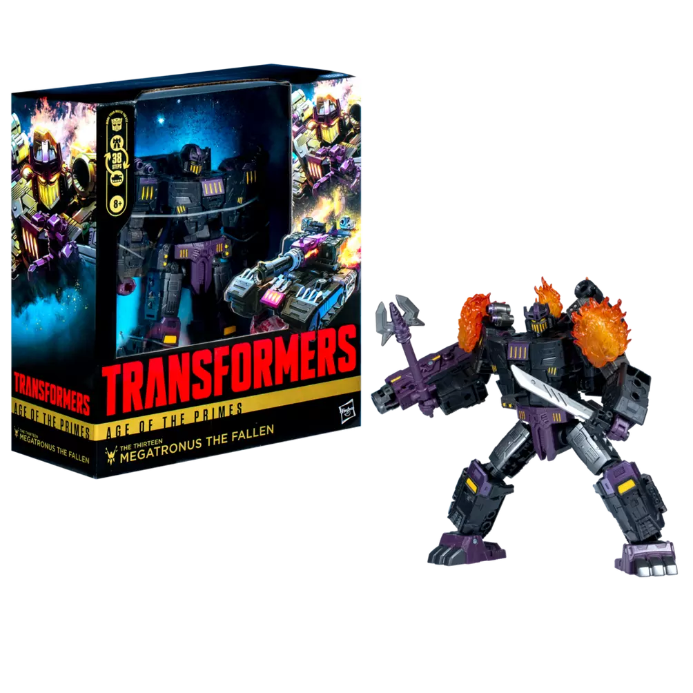 Transformers Age of the Primes Leader Class The Thirteen Megatronus the Fallen