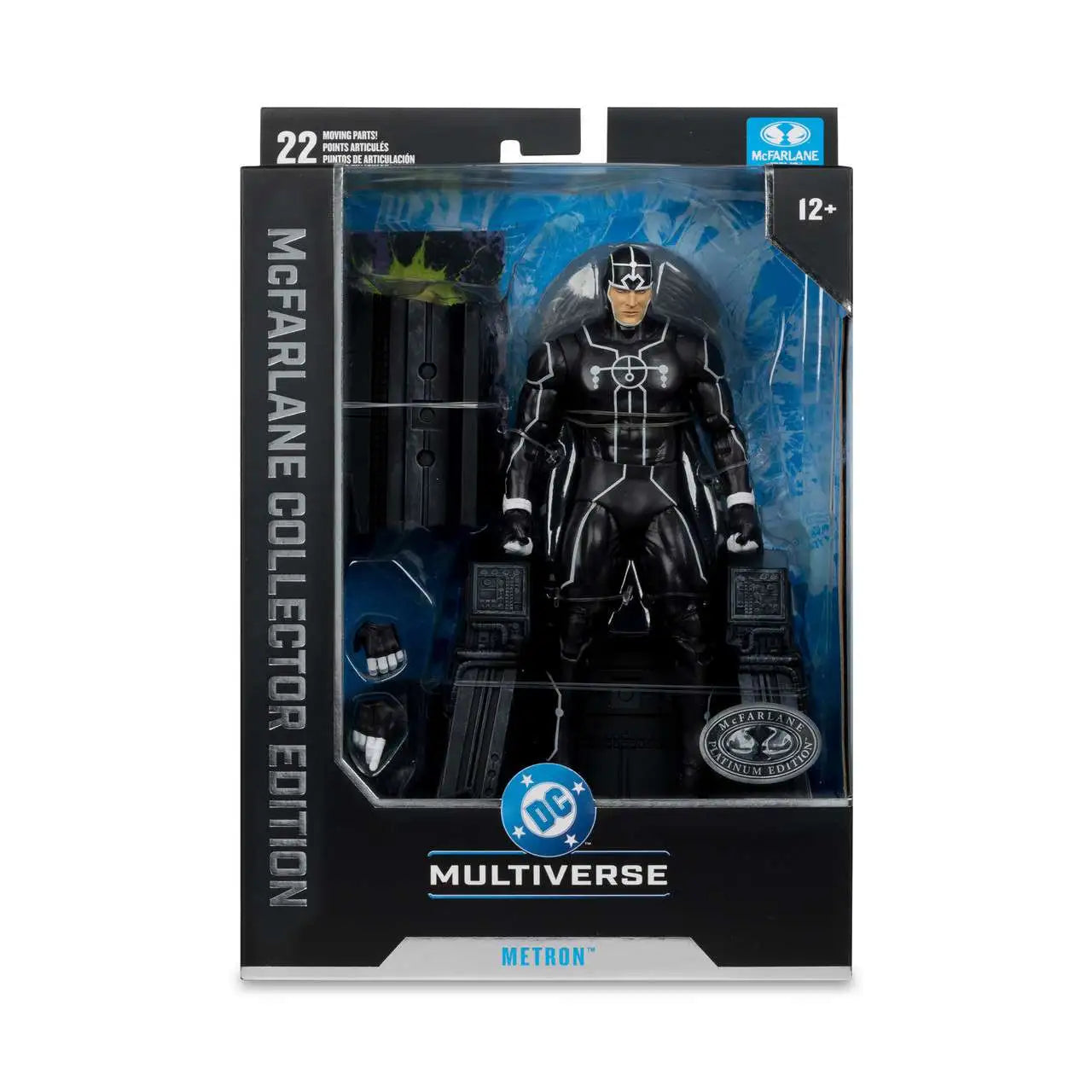 DC MCFARLANE COLLECTOR EDITION 7" WV12 - #45 METRON **Chase Variant**