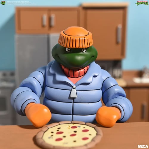 TMNT 7" Scale Figures - 1987 Cartoon - Incognito Michelangelo
