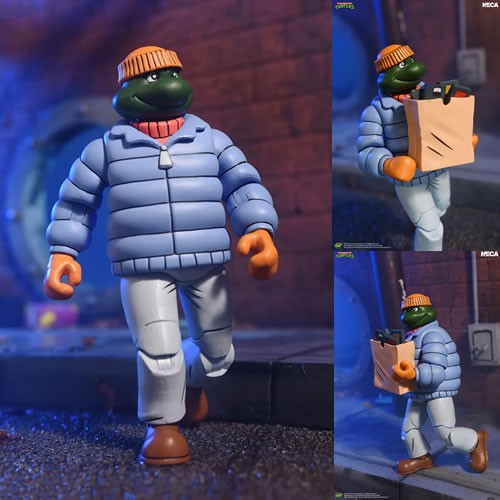 TMNT 7" Scale Figures - 1987 Cartoon - Incognito Michelangelo