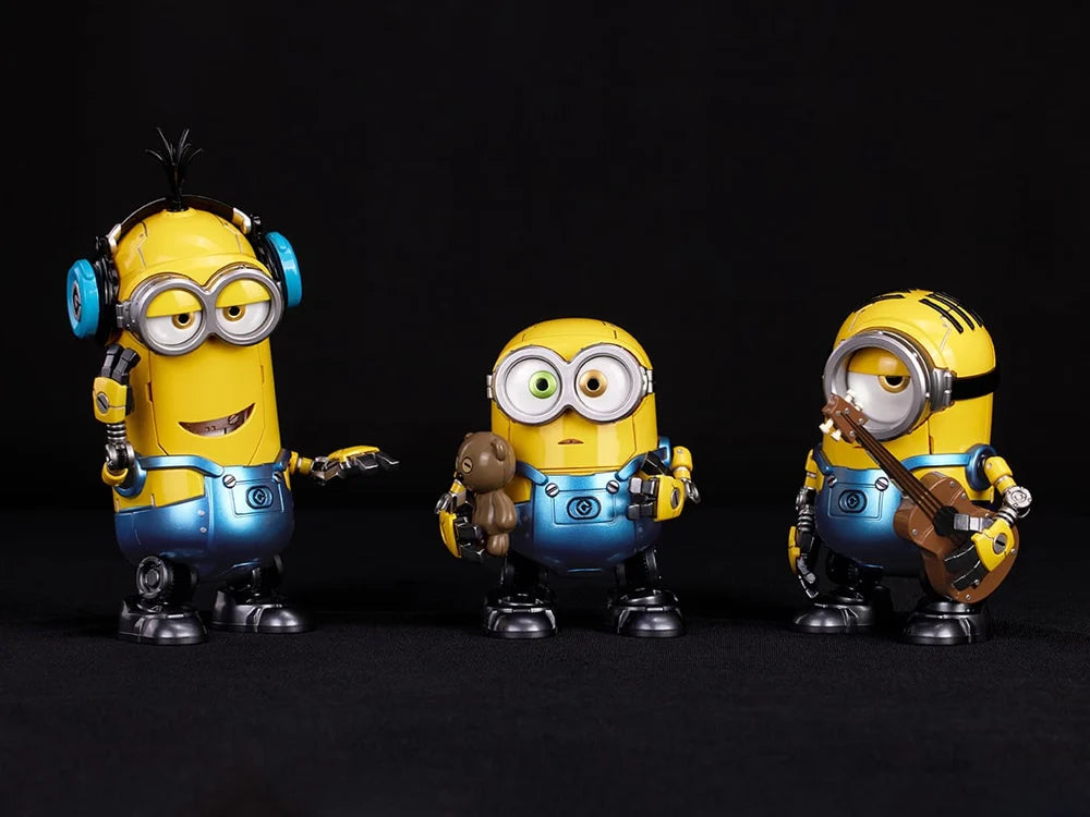 Carbotix Pop Minions Deluxe Action Figure Set