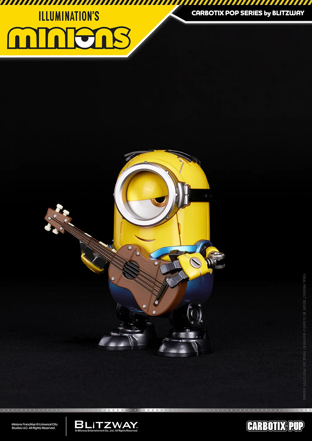 Carbotix Pop Minions Deluxe Action Figure Set
