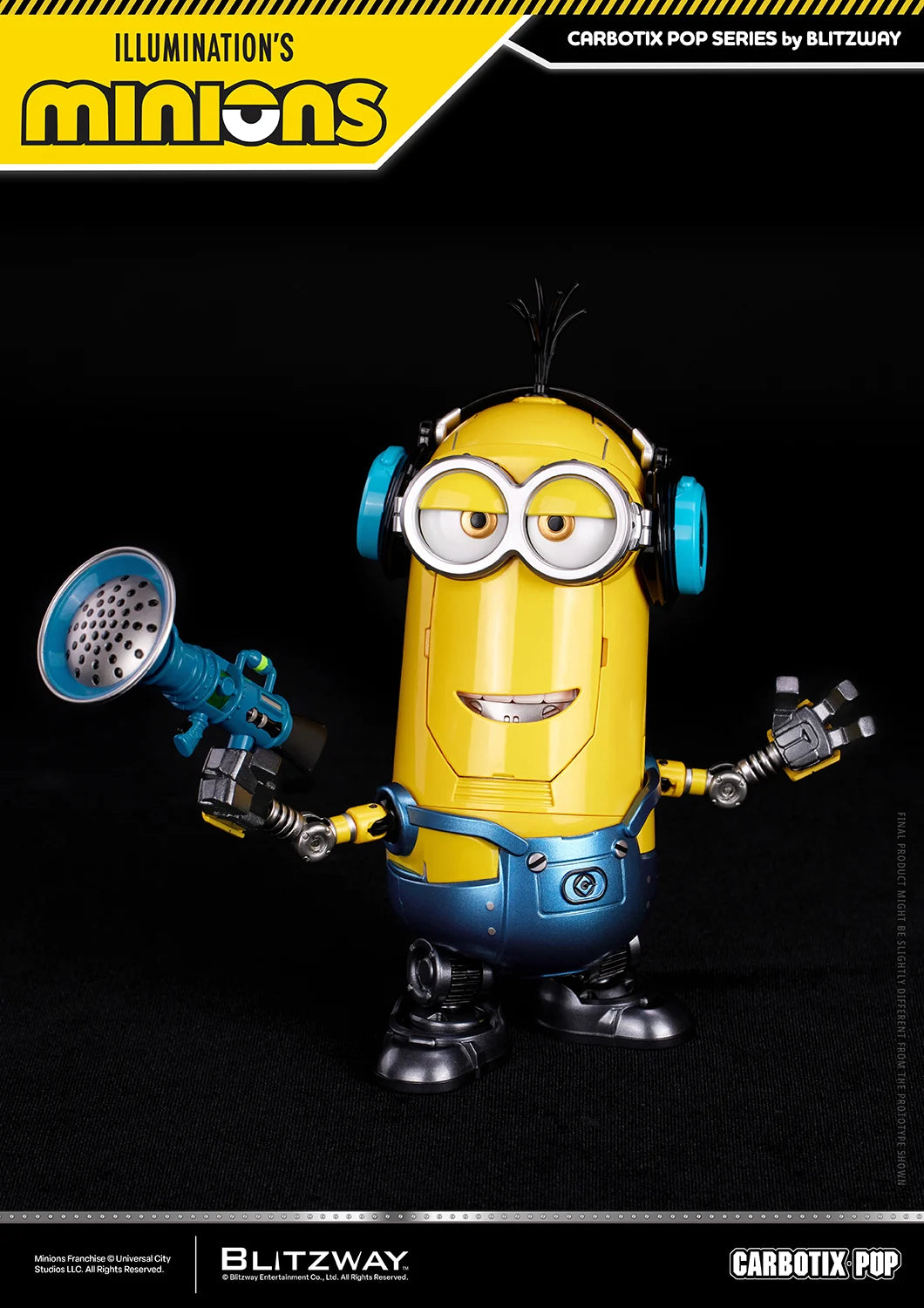 Carbotix Pop Minions Deluxe Action Figure Set