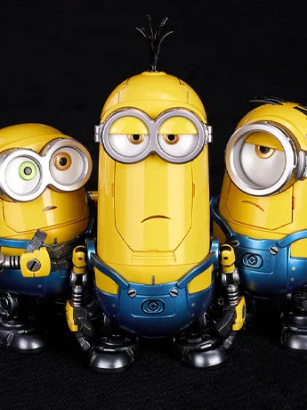 Carbotix Pop Minions Deluxe Action Figure Set