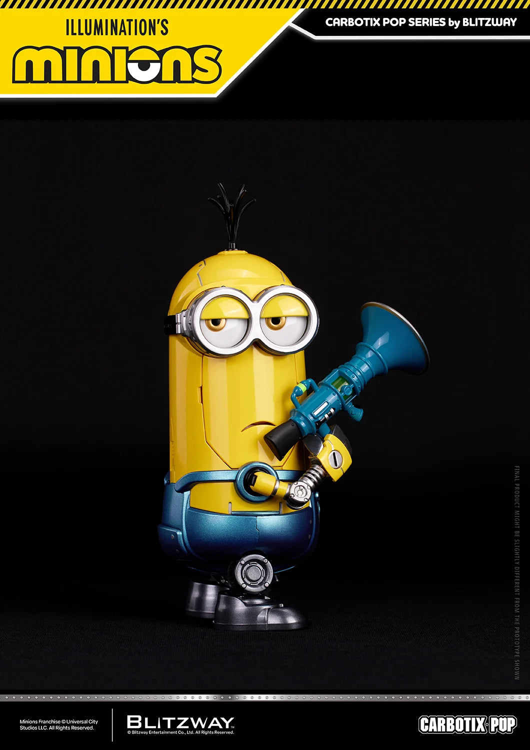 Carbotix Pop Minions Deluxe Action Figure Set