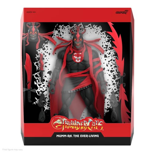 S7 ULTIMATES! Figures - ThunderCats - Mumm-Ra The Ever Living (Black / Red)