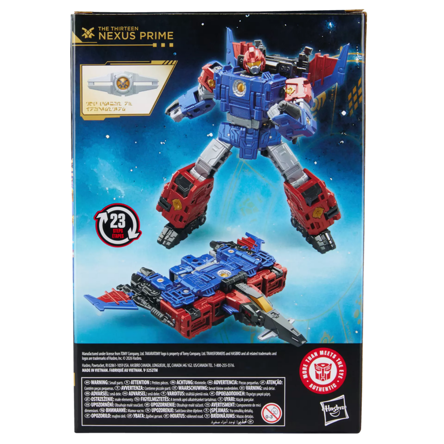Transformers Age of the Primes Voyager Class The Thirteen Nexus Prime