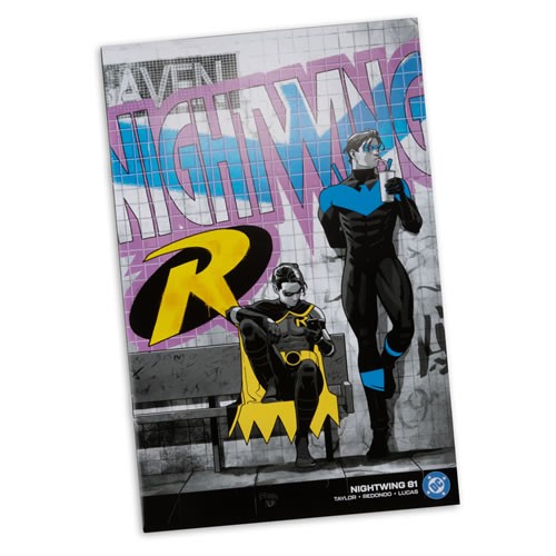 Page Punchers 7" Scale Figure w/ Comic - DC - W14 - Nightwing (Nightwing #81)