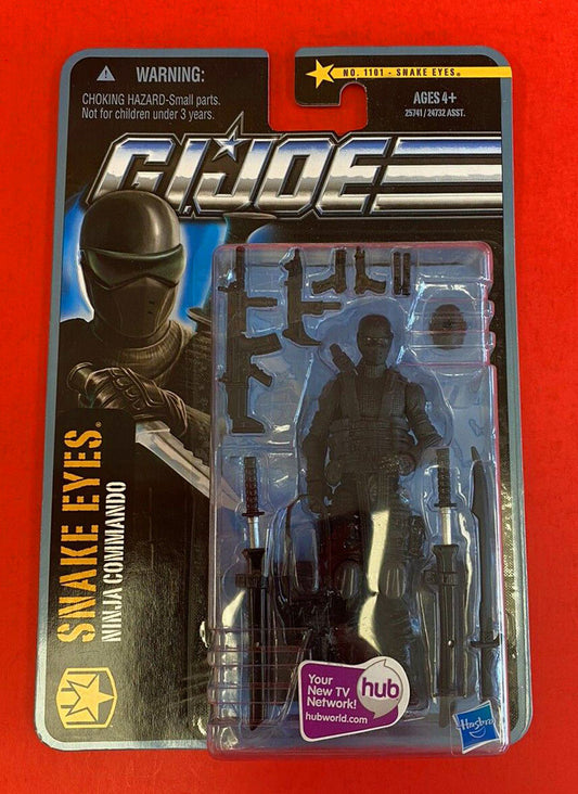 G.I.JOE PURSUIT of COBRA ( 2011 ): SNAKE EYES - NINJA COMMANDO #1101