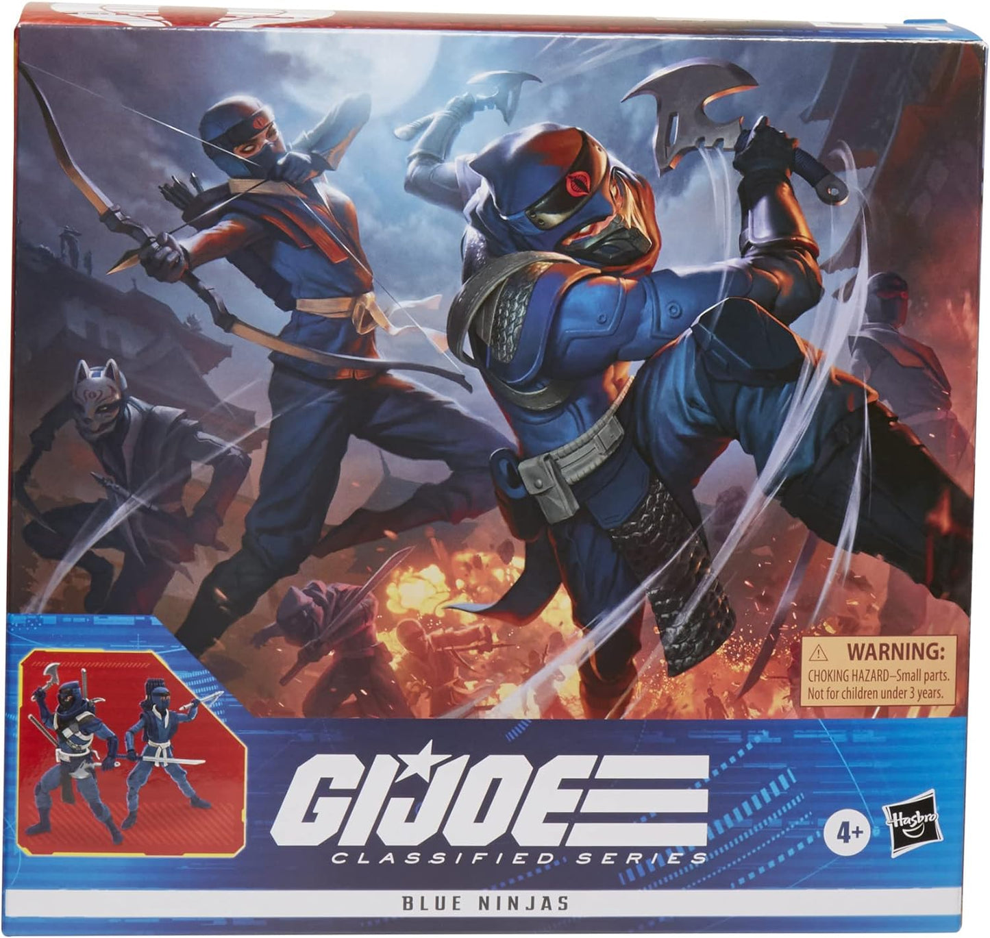 G.I. Joe Classified Series Blue Ninjas Action Figure 2 Pack #51
