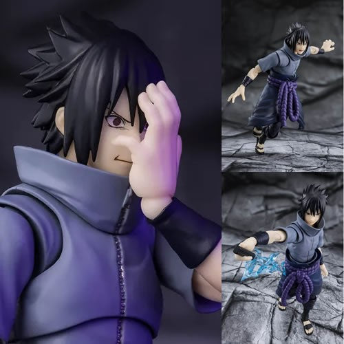 S.H.Figuarts Figures - Naruto - Sasuke Uchiha (Solitary Shinobi) *Reissue*
