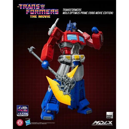 Transformers Optimus Prime 1986 Movie Edition MDLX Action Figure