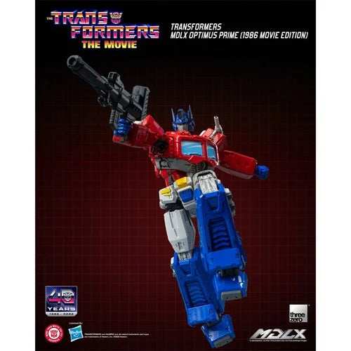 Transformers Optimus Prime 1986 Movie Edition MDLX Action Figure