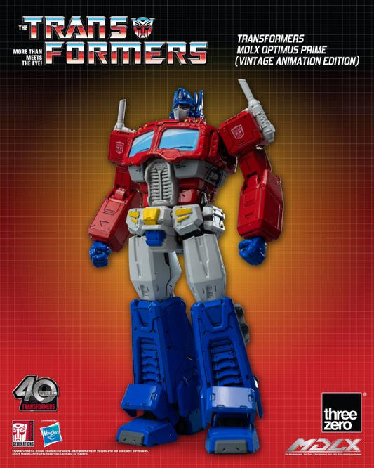 Transformers MDLX Articulated Figure Series Optimus Prime (Vintage Animation) BBTS Exclusive **OPEN BOX**