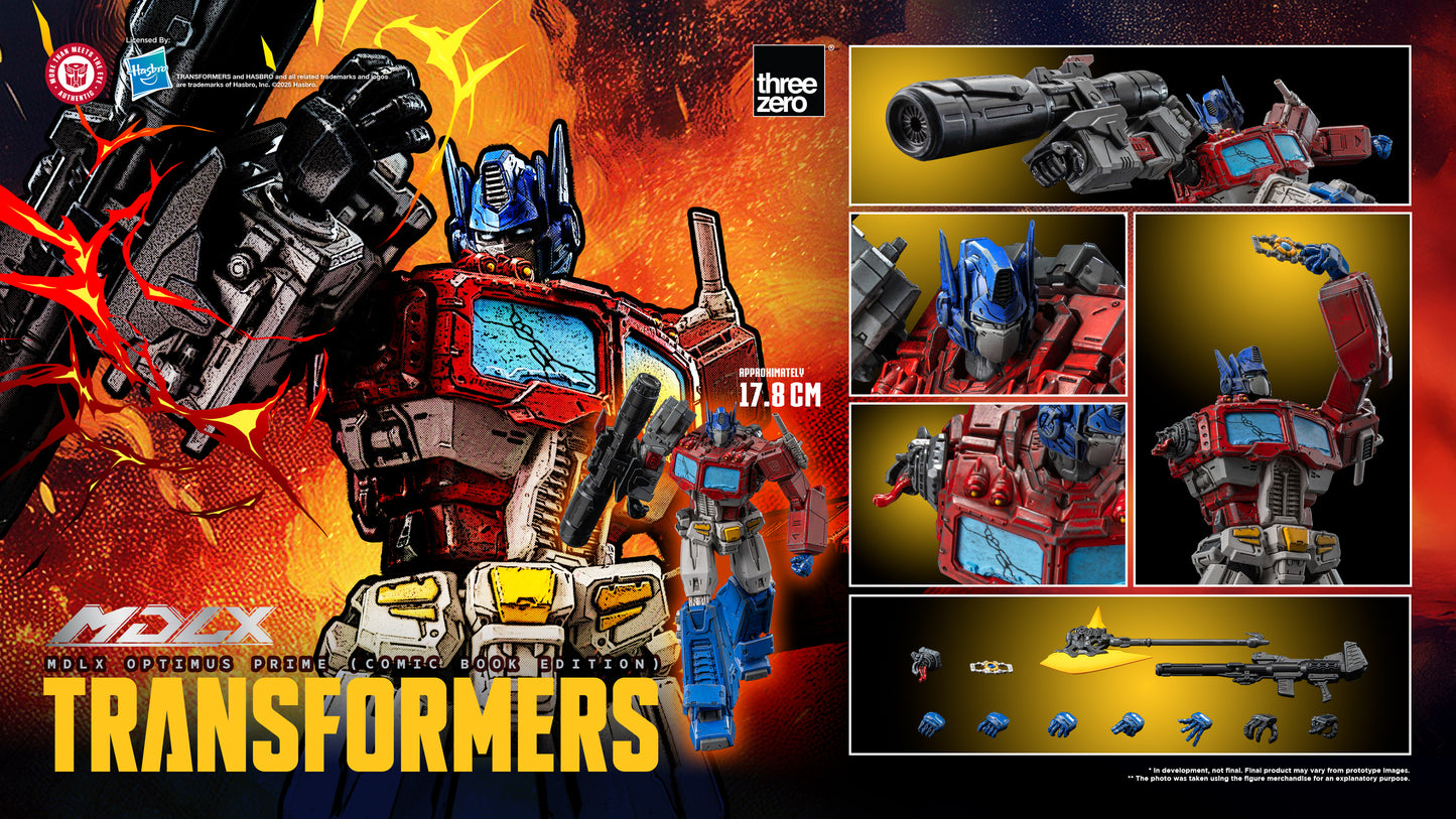 Transformers MDLX Optimus Prime (Comic Book Edition)