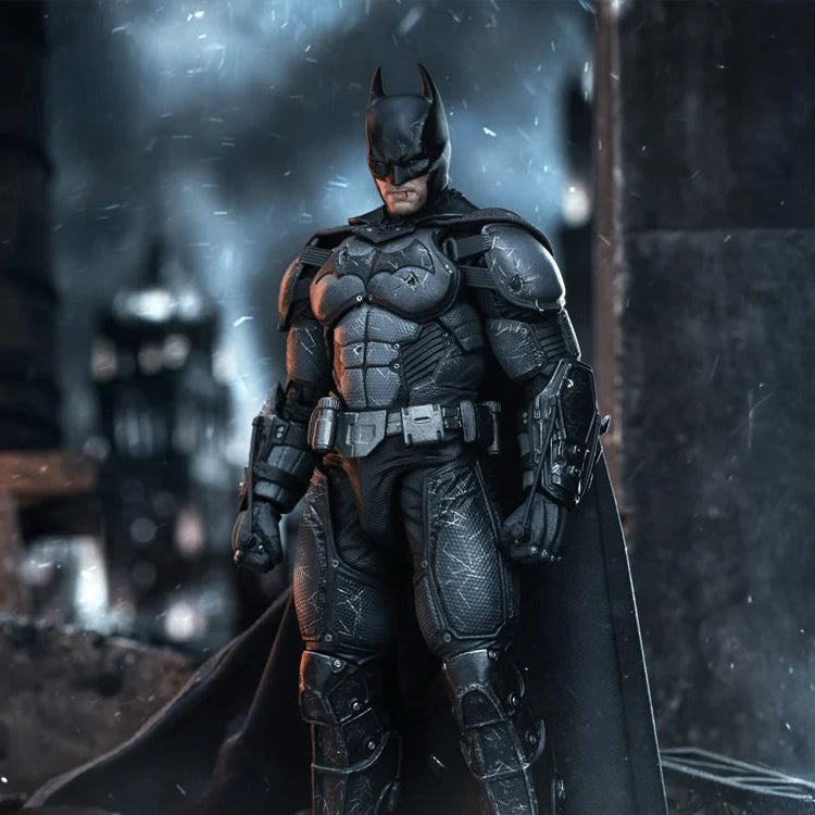 Batman: Arkham Origins InArt Batman (Battle Damaged Ver.) 1/12 Scale Action Figure