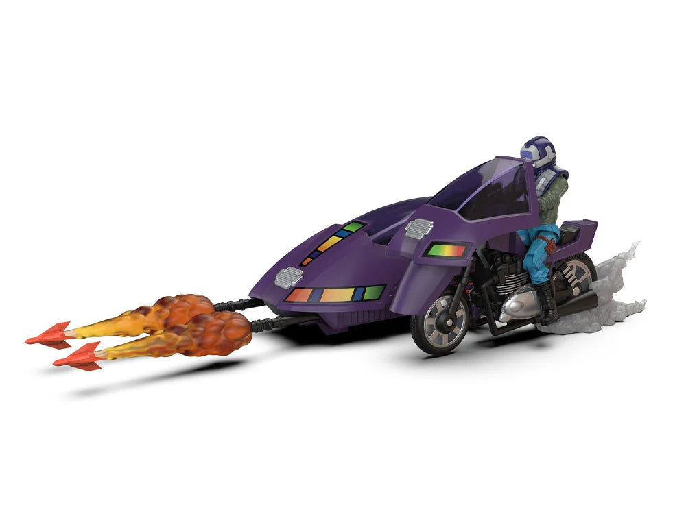 M.A.S.K. Stealth Submarine Cycle (SSC) Vehicle with Sly Rax Action Figure