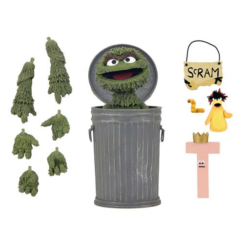 Sesame Street 7" Scale Figures - Ultimate Oscar The Grouch